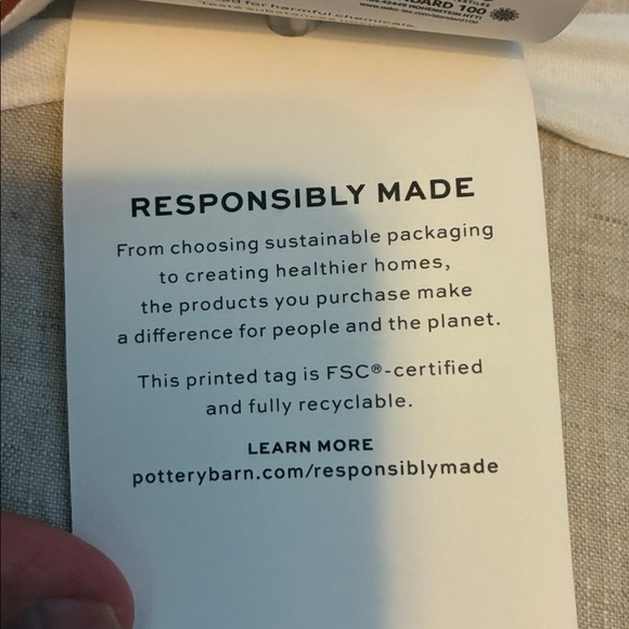 Pottery Barn Belgium Flax Linen Duvet Cover king cal king - Picture 3 of 4